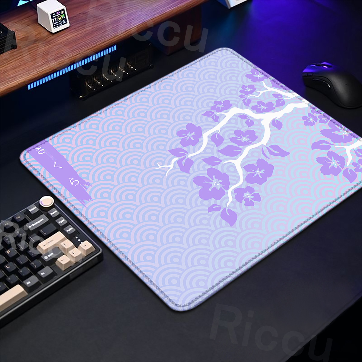 Purple Sakura Table Pad Gaming - Tradescantia Purple recensione e prezzo