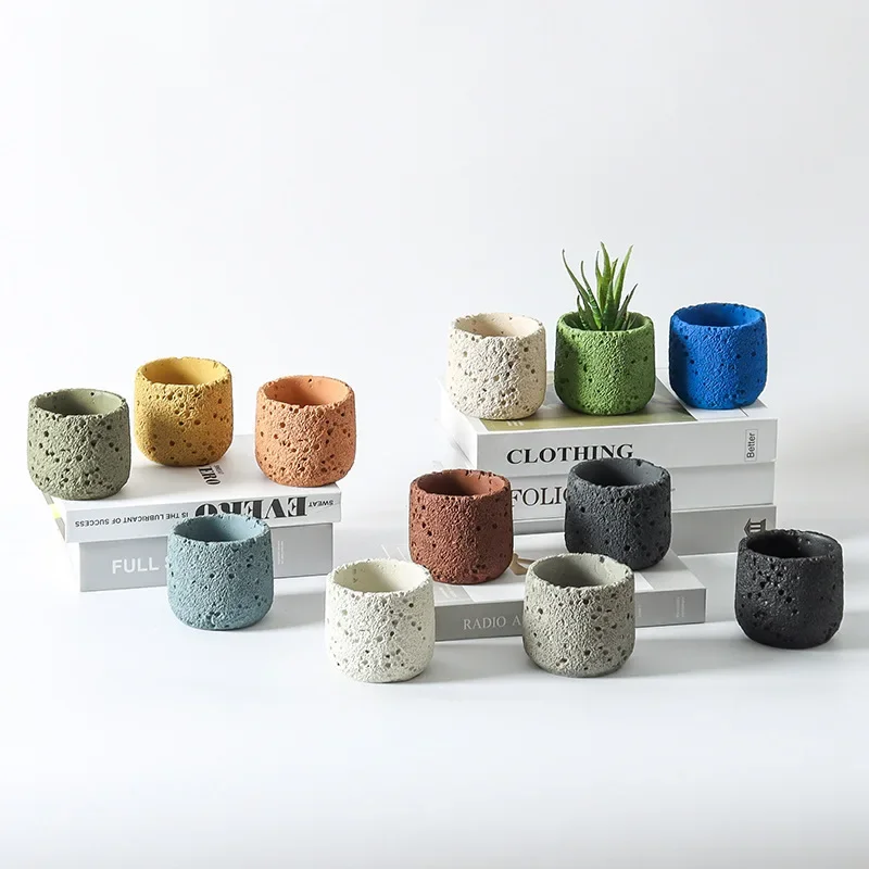 Nordic cement flowerpot simple - Echeveria Succulent recensione e prezzo