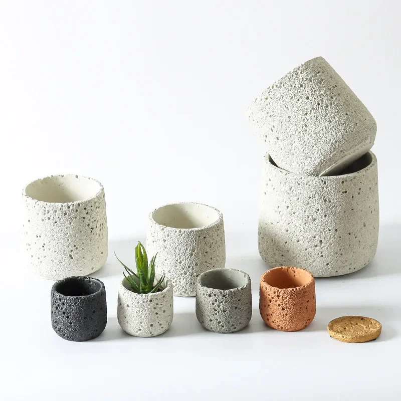 Nordic cement flowerpot simple - Echeveria Succulent recensione e prezzo