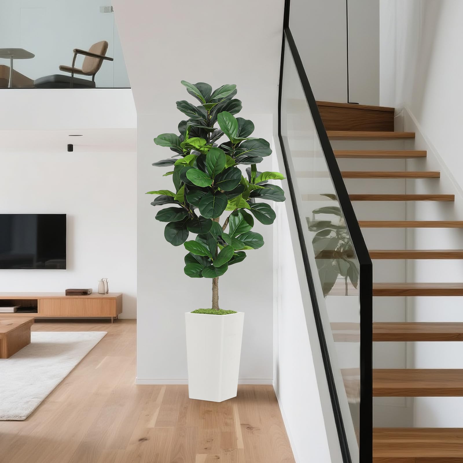 Artificial Fiddle Leaf Fig Tre - Ficus Lyrata Tree recensione e prezzo