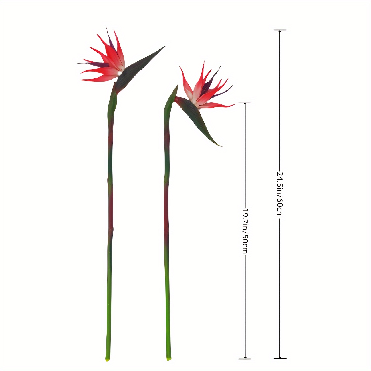 3pcs Artificial Bird Of Paradi - Bird Paradise Strelitzia recensione e prezzo
