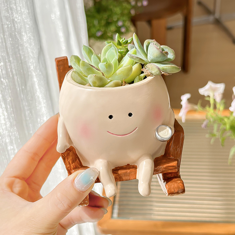 Stylish Cute Cartoon Ghost Res - Echeveria Succulent recensione e prezzo