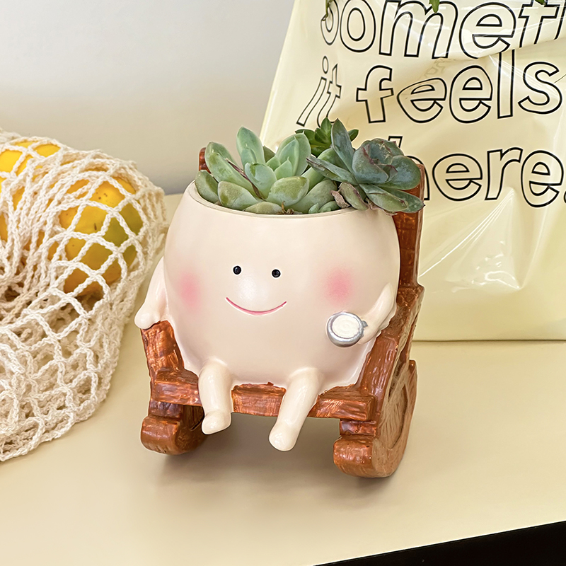 Stylish Cute Cartoon Ghost Res - Echeveria Succulent recensione e prezzo