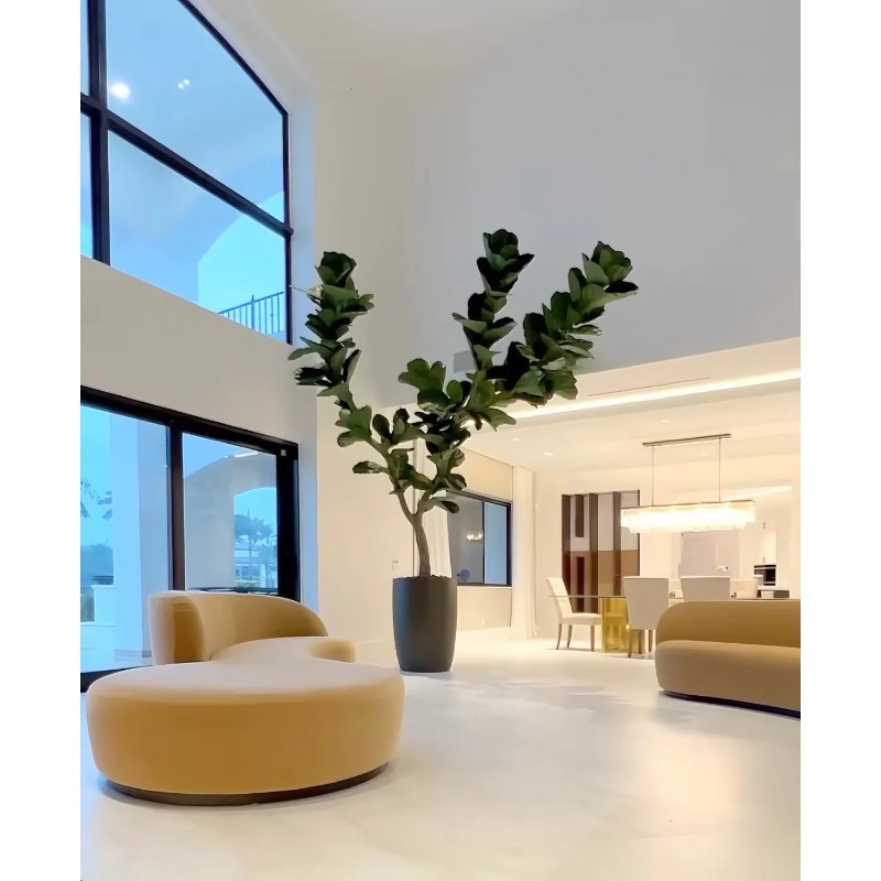 Artificial Plants Indoor Potte - Ficus Lyrata Tree recensione e prezzo