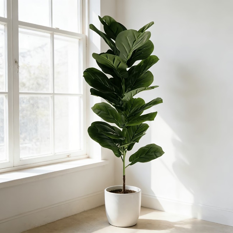 1Pc 100cm Artificial Ficus Lyr - Ficus Lyrata Tree recensione e prezzo