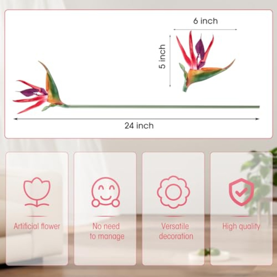 Pcs Bird of Paradise Artificia - Bird Paradise Strelitzia recensione e prezzo