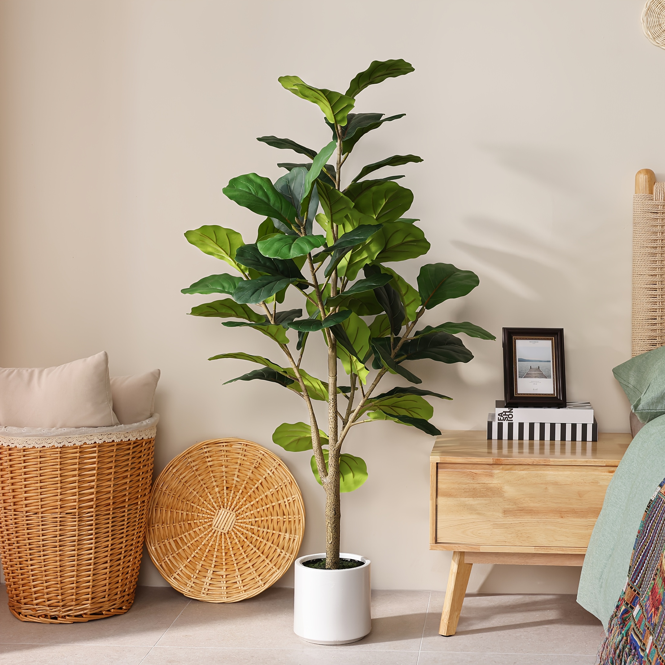 4.5ft Realistic Artificial Fid - Ficus Lyrata Tree recensione e prezzo