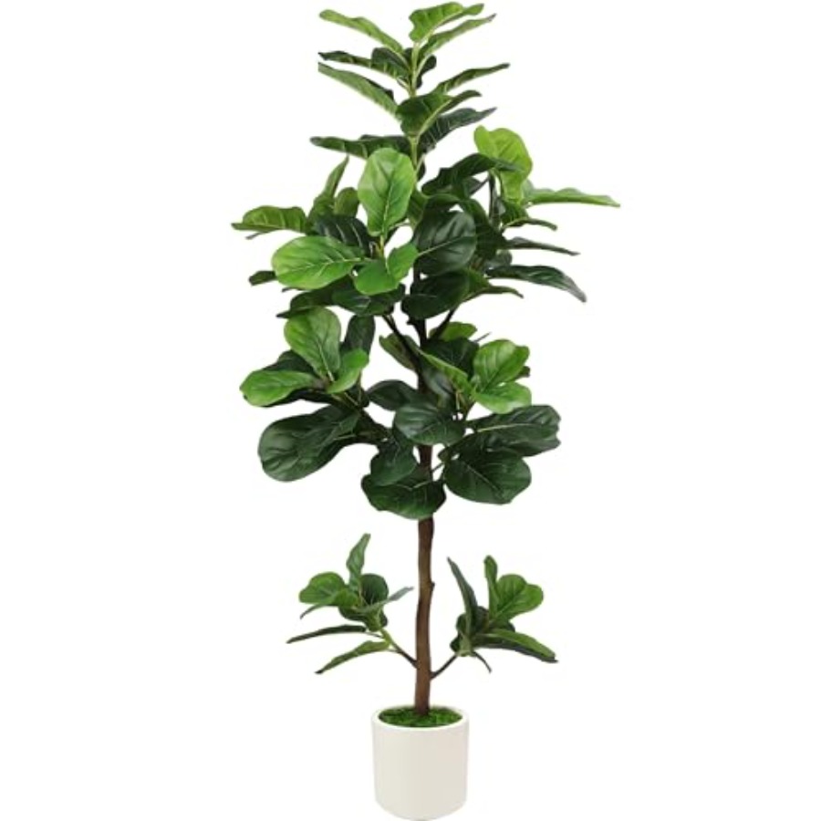 5Feet Artificial Fiddle Leaf F - Ficus Lyrata Tree recensione e prezzo