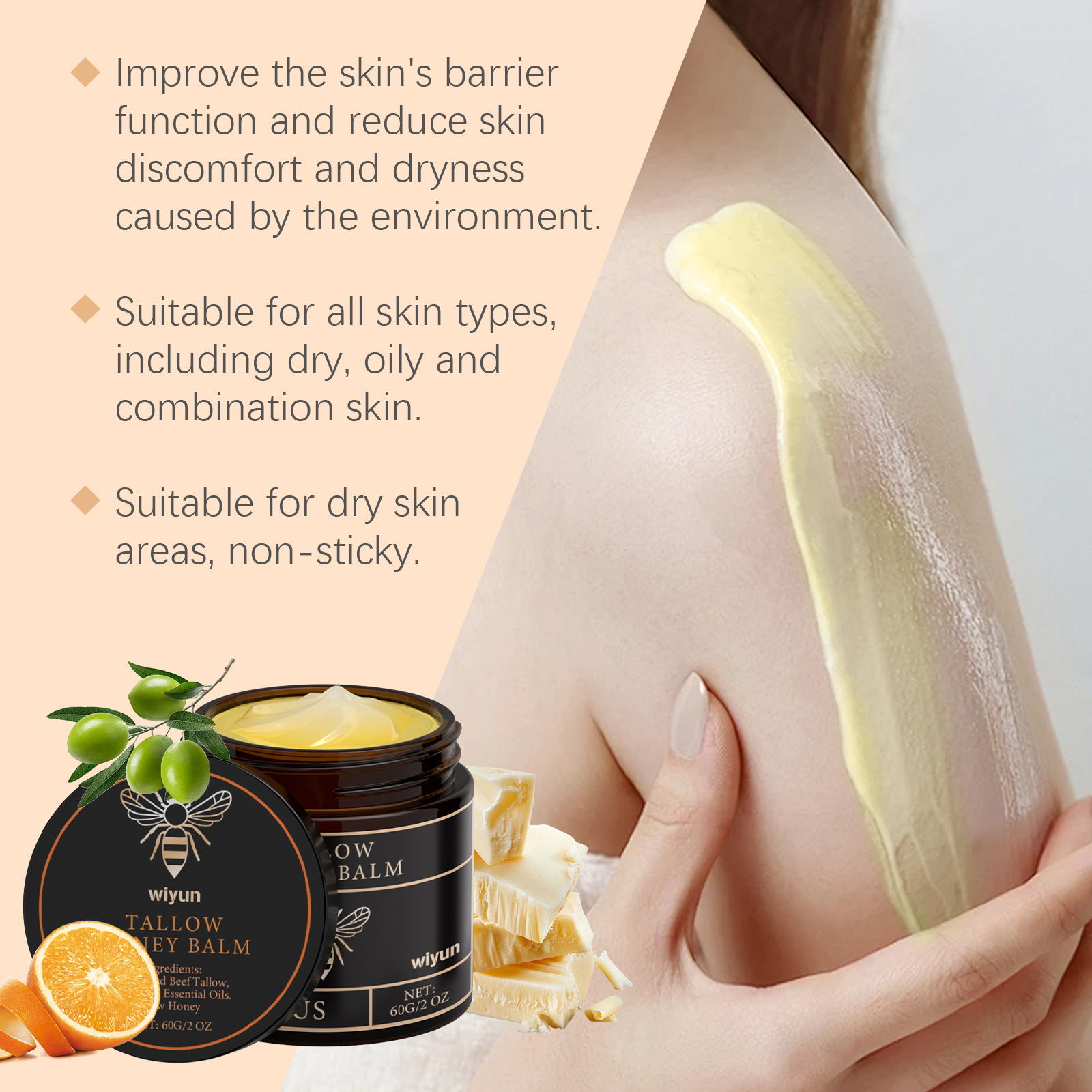 Organic Grass-fed Tallow Cream - Aglaonema Red recensione e prezzo