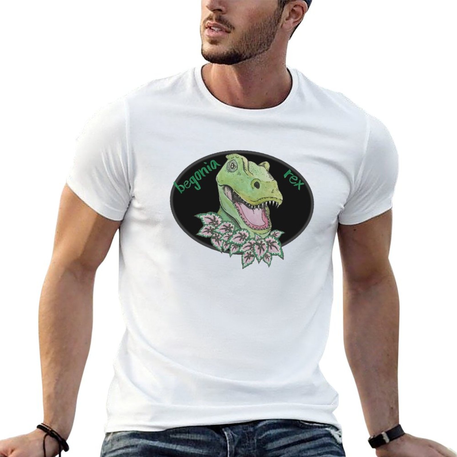 T rex begonia T-Shirt cotton t - Begonia Rex recensione e prezzo