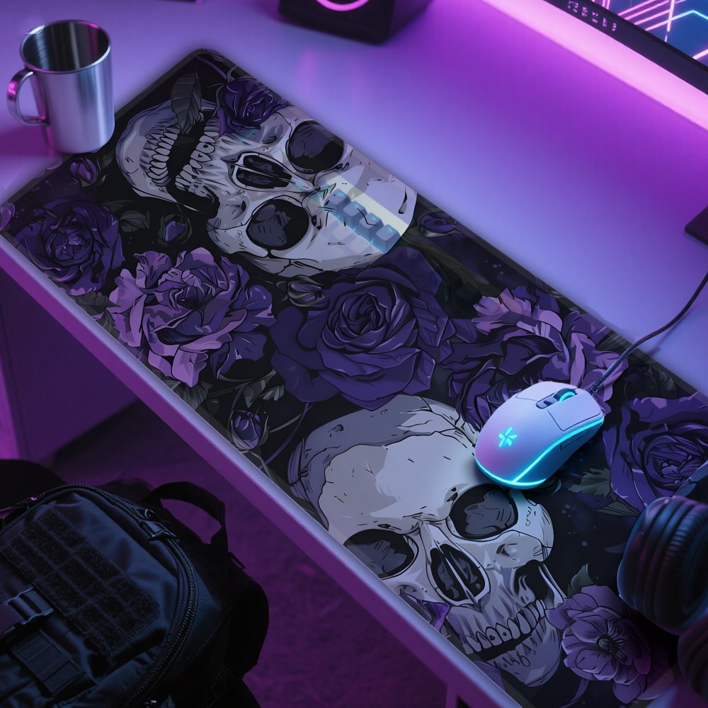 Gothic skull and purple flower - Tradescantia Purple recensione e prezzo