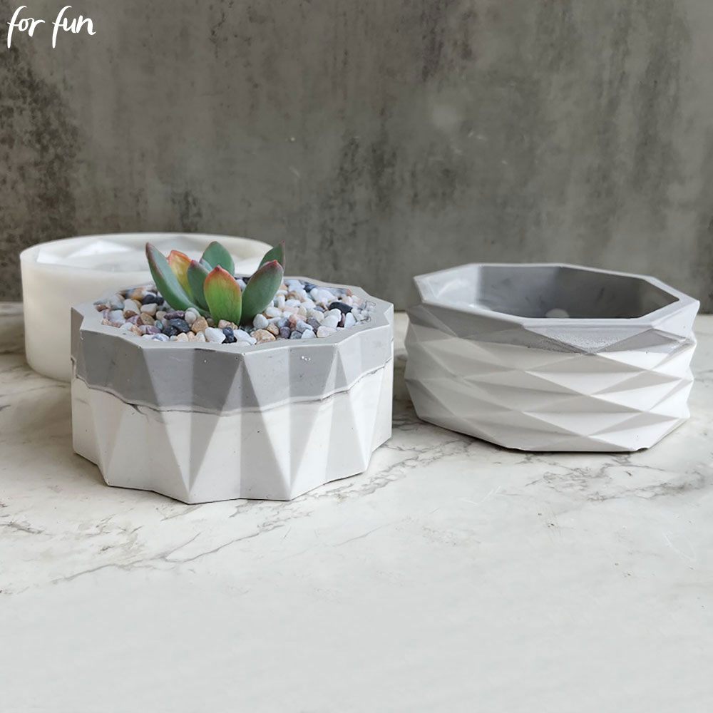 For Fun Flower Pot Silicone Mo - Echeveria Succulent recensione e prezzo
