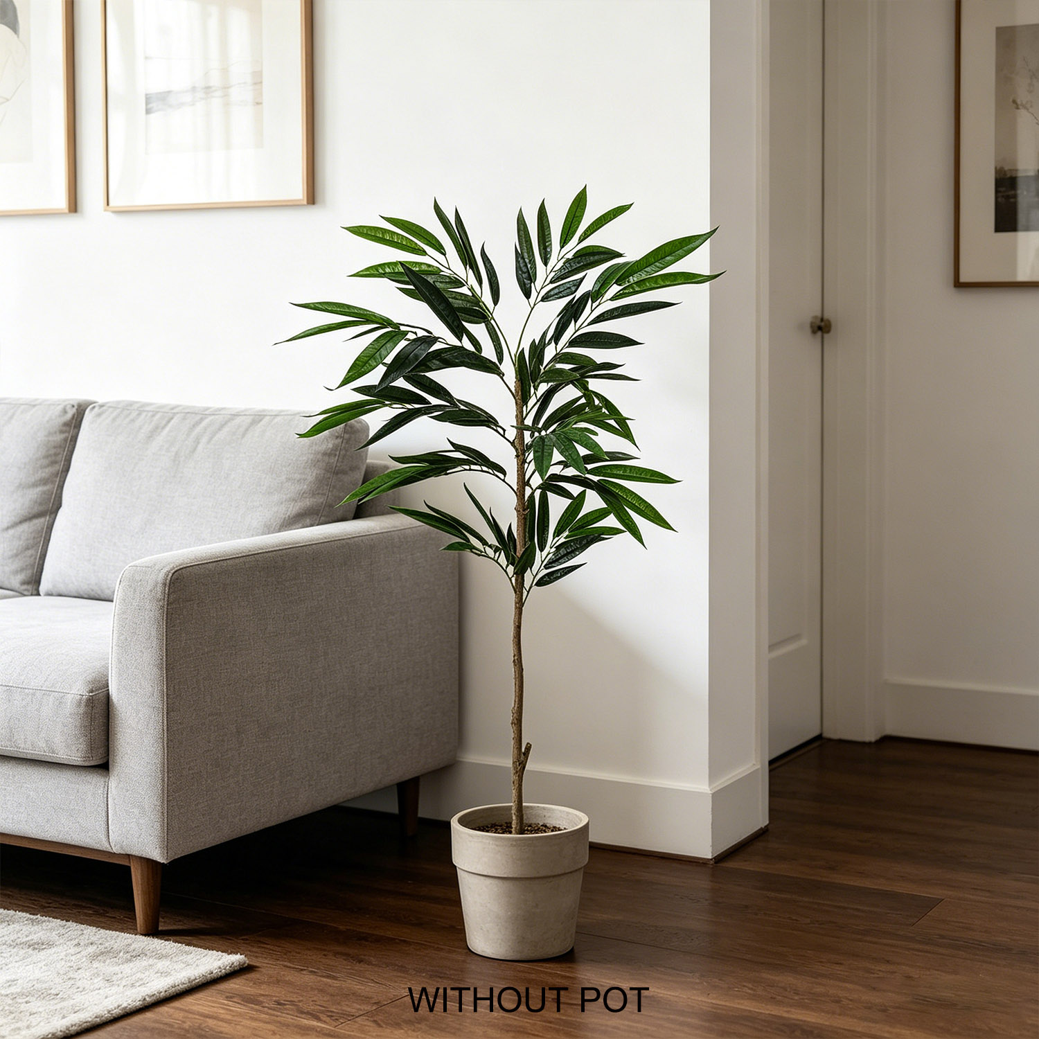 65-210cm/6.9ft Artificial Will - Ficus Lyrata Tree recensione e prezzo